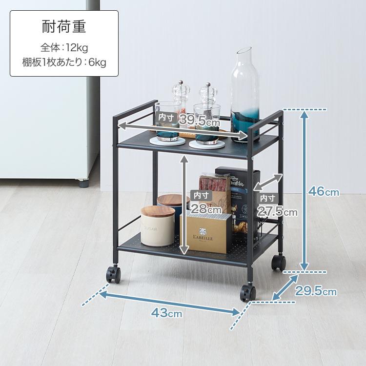 DOSHISHA（ドウシシャ） 押入れ収納 幅43 2段 クローゼット収納 すきま