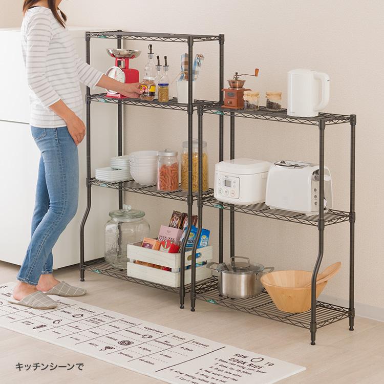 キッチンラック スリム 頑丈 防錆 棚 ラック 隙間 おしゃれ 錆びにくい 