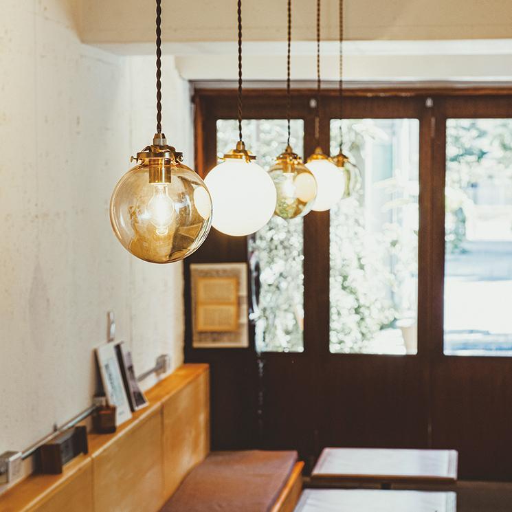 INTERFORM 照明 電球付 クリアミニクリプトン球付 ペンダントライト