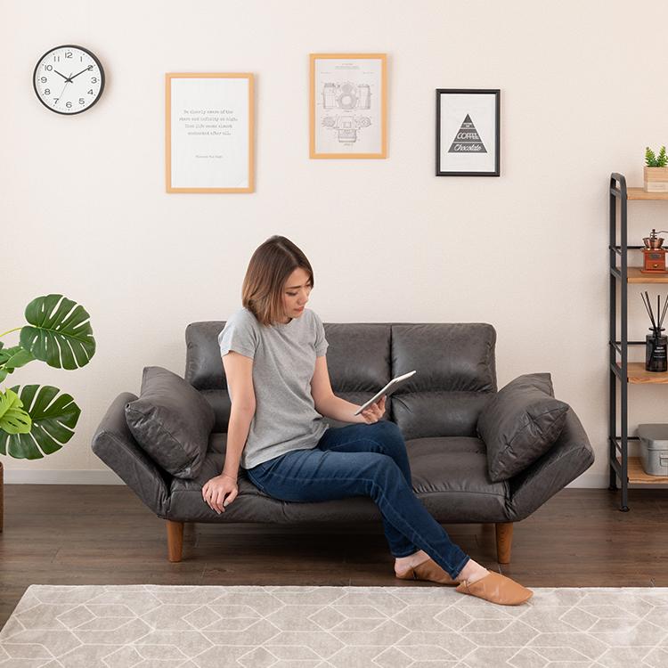 最新品 12月下旬入荷予定 高さ調整可能 二人用 グレー Lwcs Gy ラックとインテリア通販 An Non 通販 Paypayモール ソファ カウチソファ ふわふわ 大きい 幅広 ゆったり ローソファ かっこいい ソファ 即納大特価