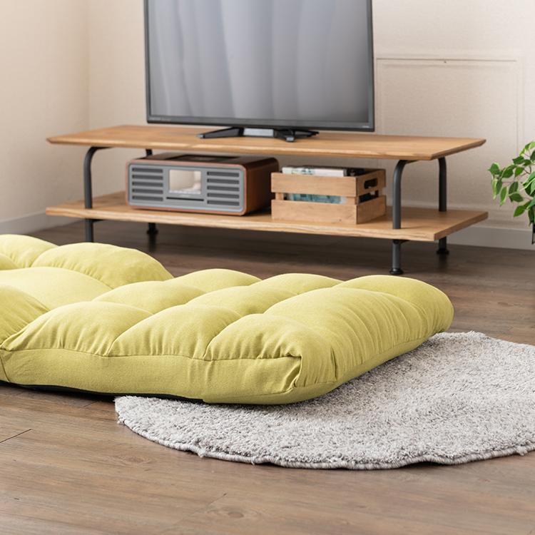 DOSHISHA 座椅子 ハイバック リクライニング ワイド 折りたたみ