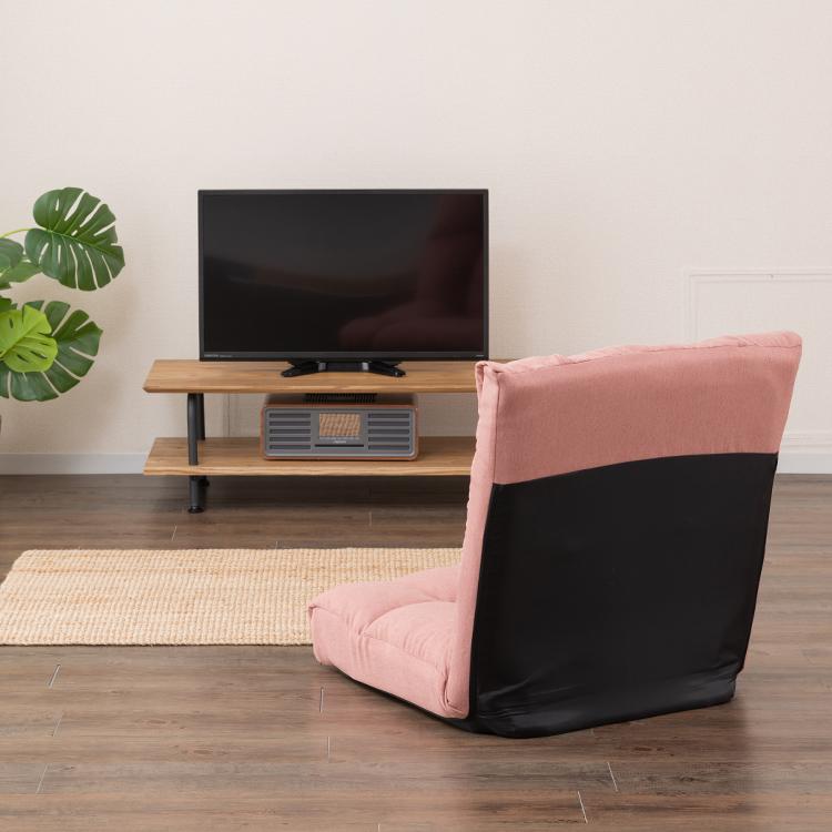 ソファー おしゃれ 一人掛け 折りたたみ リクライニング コンパクト DOSHISHA 座椅子 ハイバック リクライニング ワイド 折りたたみ