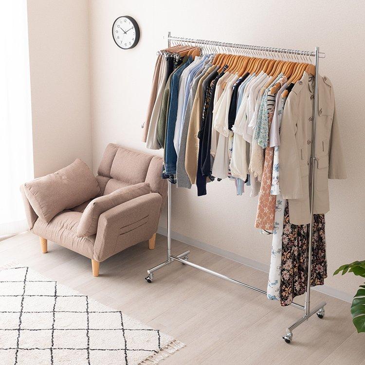 2台セット　ルミナス　ハンガーラック 幅120 耐荷重90kg 2台セット ルミナス ハンガーラック 幅120 耐荷重90kg