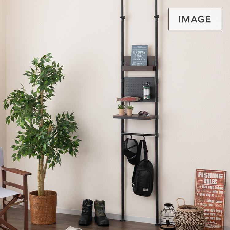 Luminous 突っ張りラック ウォールラック 壁面収納 おしゃれ 頑丈