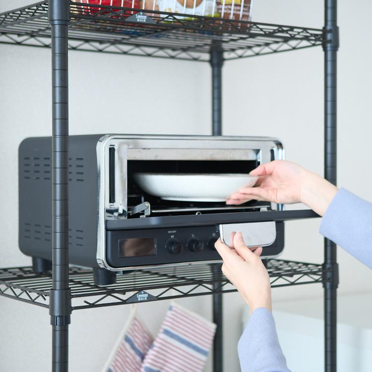 Luminous キッチンラック キッチン収納 幅65 5段 つっぱり 壁面 収納