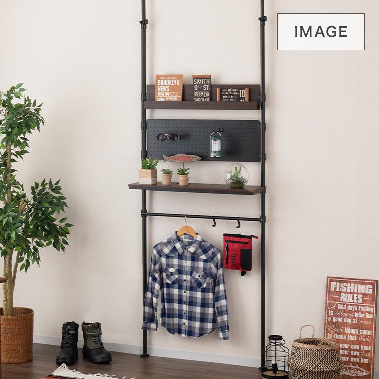 Luminous 突っ張りラック ウォールラック 壁面収納 おしゃれ ラック