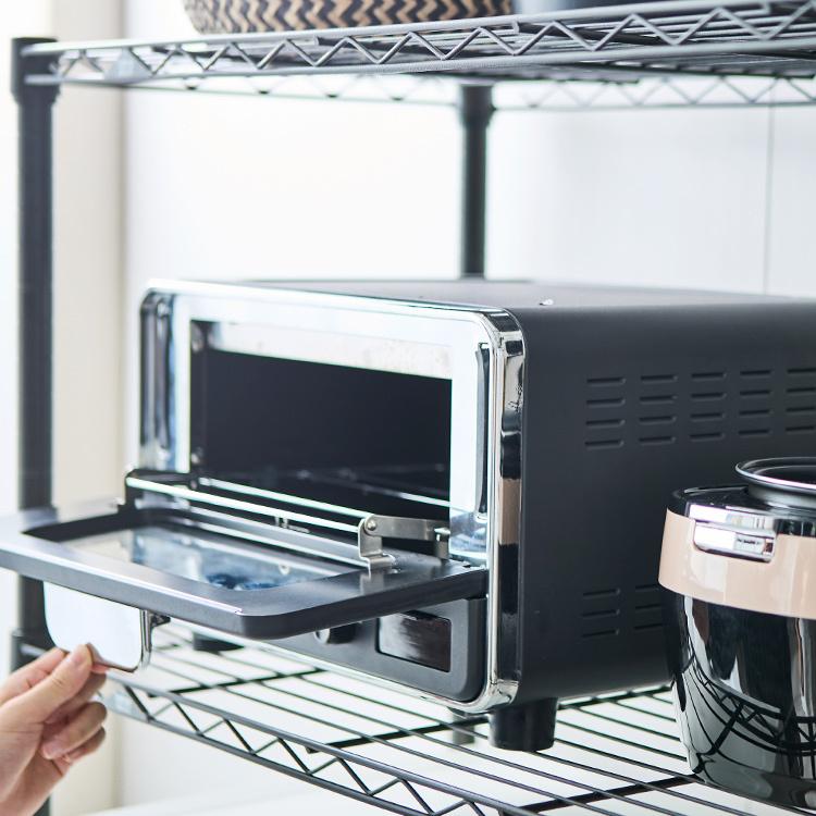 Luminous 冷蔵庫ラック 幅80 ゴミ箱ラック キッチンラック スリム 奥行