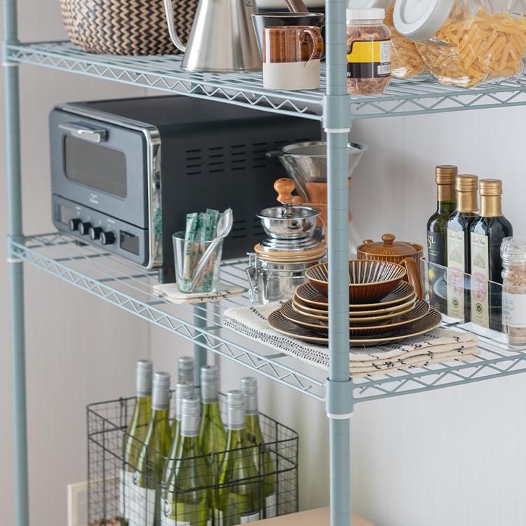 はっち キッチンラックcentral Amazon.co.jp: ホワイト パン屋 ラック キッチン用 収納 6段 キッチン