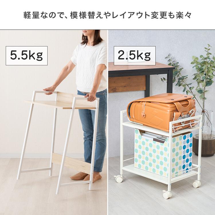 DOSHISHA 学習机 デスク&ワゴン2点セット 幅60cm コンパクト DOSHISHA 学習机 デスク&ワゴン2点セット 幅60cm コンパクト
