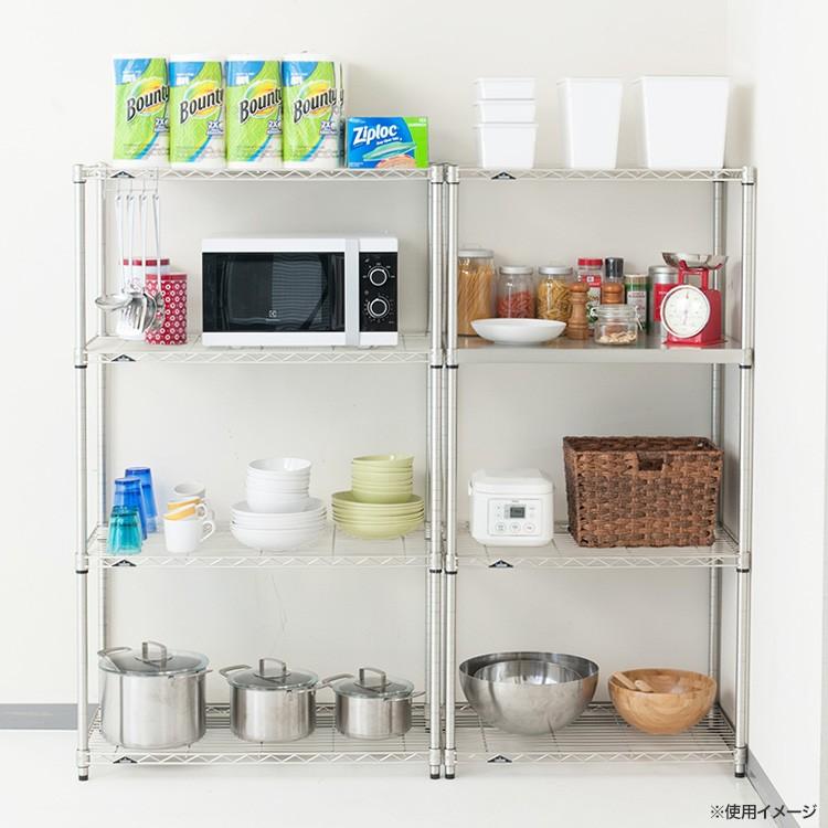 スチールラック ルミナスプレミアム シェルフ 幅61 奥行46 スズメッキ サビに強い SSM6045