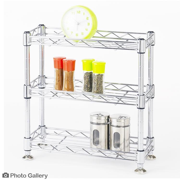 ハンマートーン塗装2段60Wキッチンラック　ソリッドシェルフタイプ ハンマートーン塗装2段60Wキッチンラック ソリッドシェルフ