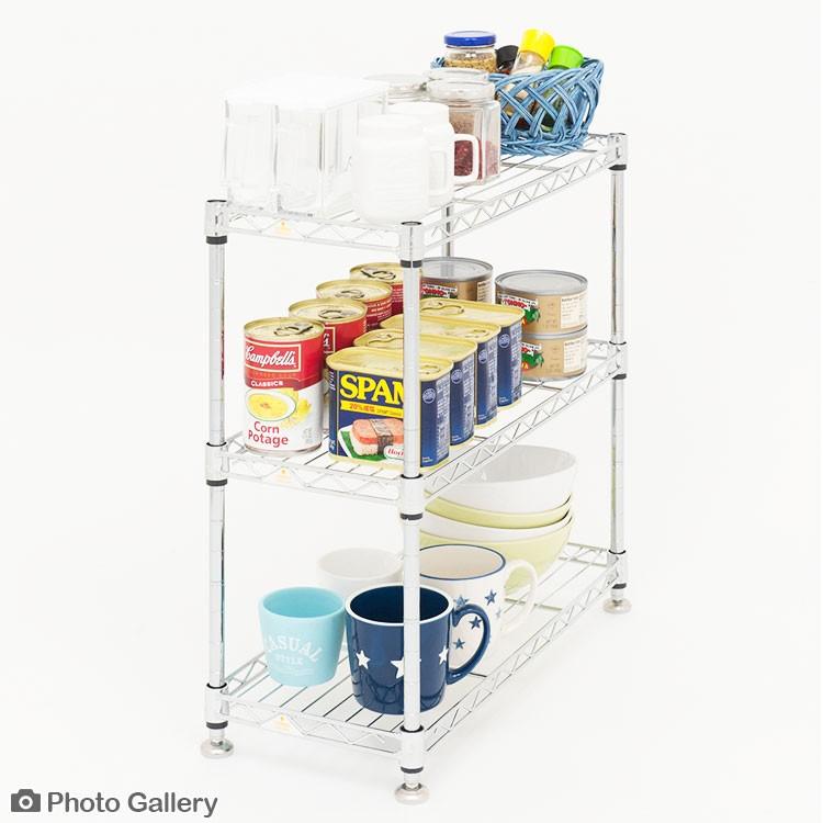 DOSHISHA（ドウシシャ） キッチン ラック スパイスラック 幅20cm 奥行