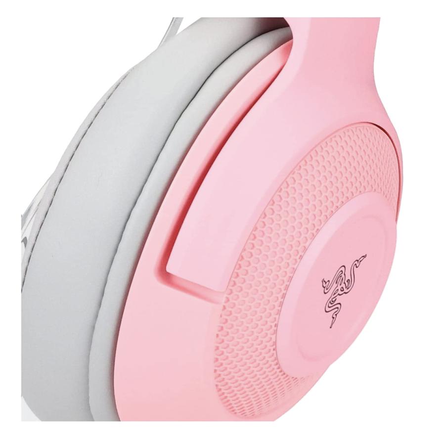Razer Kraken BT Kitty Edition Quartz Pink ワイヤレス ゲーミングヘッドセット ピンクBluetooth 5.0 ネコミミ イヤーカップ 充電用USB ケーブル付属｜an-online-store｜08
