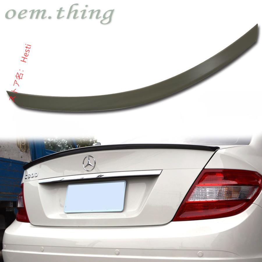 【正規取扱店】 ベンツ C W204 セダン AMG リアトランクスポイラー塗装品 2008-2014