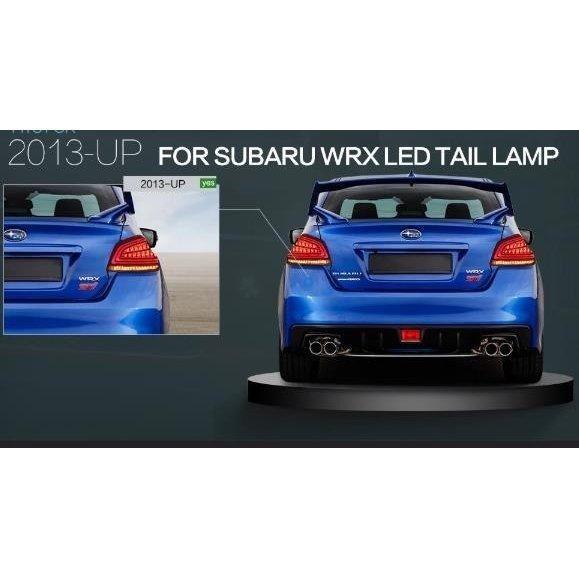 買取価格 スバル WRX STI S4 VAB/VAG 2014-2020 LED テールランプ テールライト シーケンャル 流れる 3色選択可