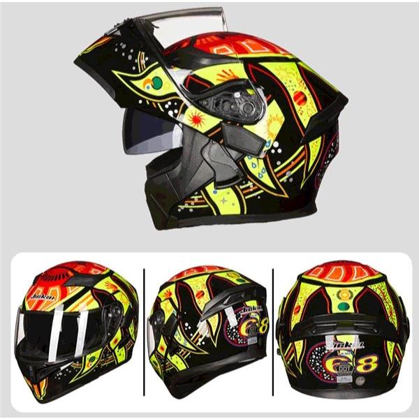バイクヘルメット ブルートゥース付き フリップアップ システム バイクヘルメット ブルートゥース付き フリップアップ システム