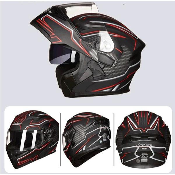 バイクヘルメット フリップアップ システム ヘルメット ジェット フル