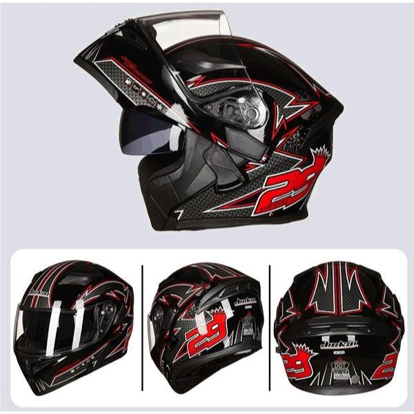 バイクヘルメット フリップアップ システム ヘルメット ジェット フル