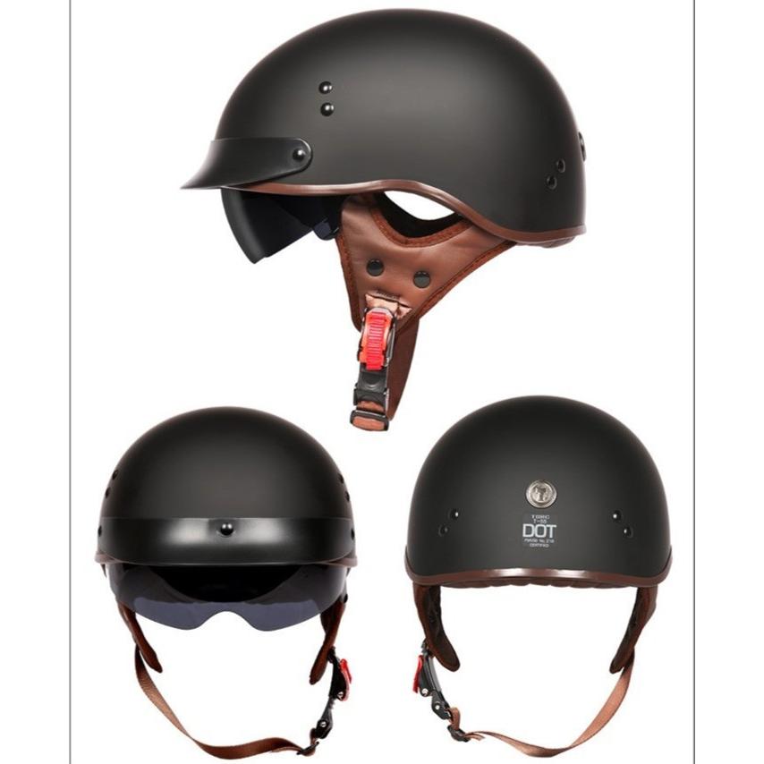 ヘルメット 半キャップ バイク ヘルメット バイクヘルメット 半帽