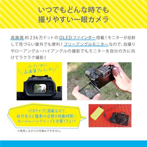 パナソニック 小型・軽量ミラーレス一眼カメラ ルミックス ダブル 