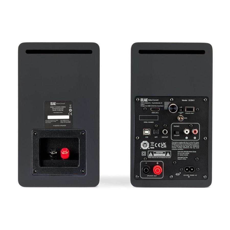 ELAC DAC内蔵アクティブ・スピーカー ブラック ペア[2本 ELAC DAC内蔵アクティブ・スピーカー ブラック ペア[2本