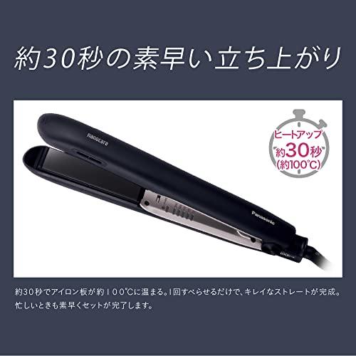 未使用　Panasonic EH-HS9J-K アイロン　ストレート　ナノケア ストレートアイロン ナノケア EH-HS9J-K Panasonic パナソニック