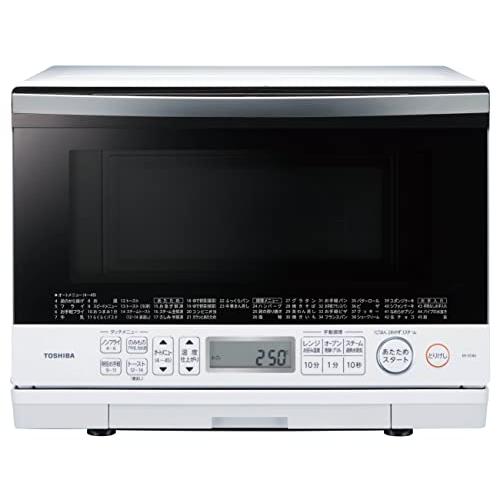 東芝 過熱水蒸気オーブンレンジ 石窯ドーム 26L ER-VD80(W) 東芝 過熱水蒸気 オーブンレンジ 石窯ドーム 26L ER-VD80(W) グラン