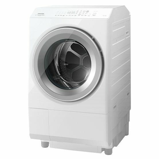 標準設置料金込】東芝 TW-127XH4L(W)【左開き】12．0kgドラム式洗濯 