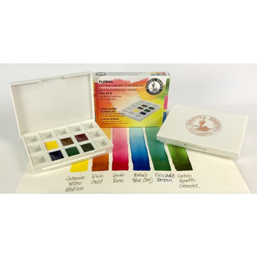 ダヴィンチ 透明水彩絵の具 6本セット チューブ 人気の新作 チューブ
