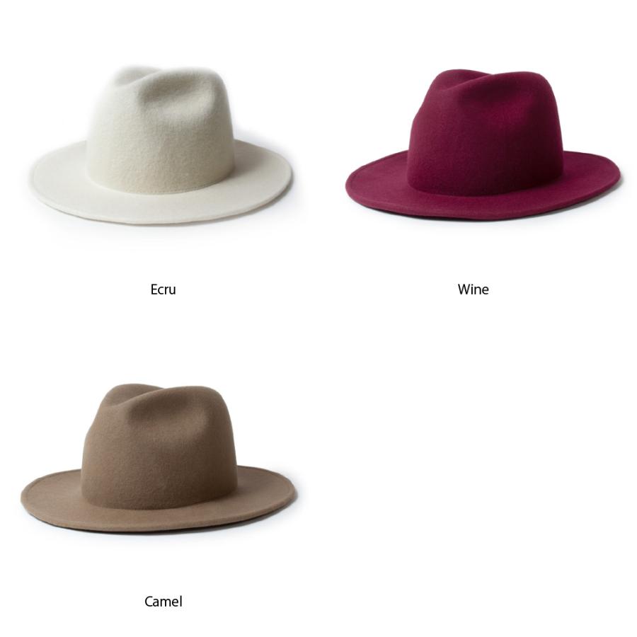 アナグラム ANAGRAM 日本製 つば広 中折れフェルトハット ワイヤー入り