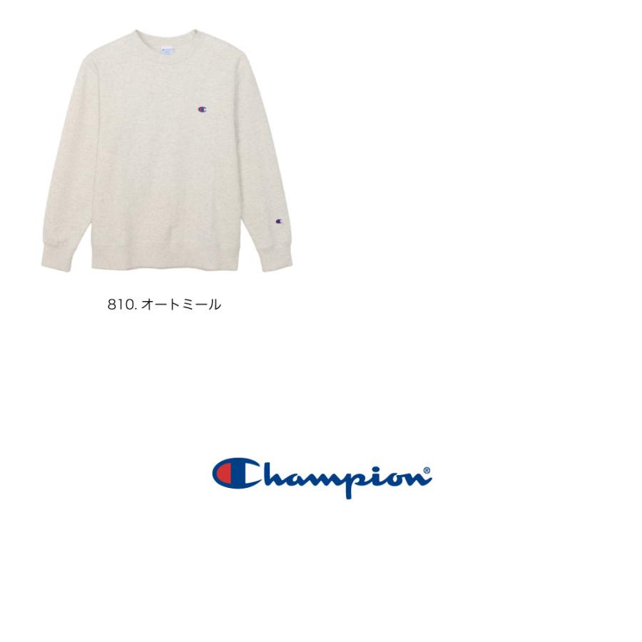 チャンピオン Champion クルーネックスウェットシャツ トレーナー 裏毛 長袖 ロングスリーブ カットソー 24SS 春夏新作 ベーシック C3-Y035 メンズ レディース｜anagram｜14