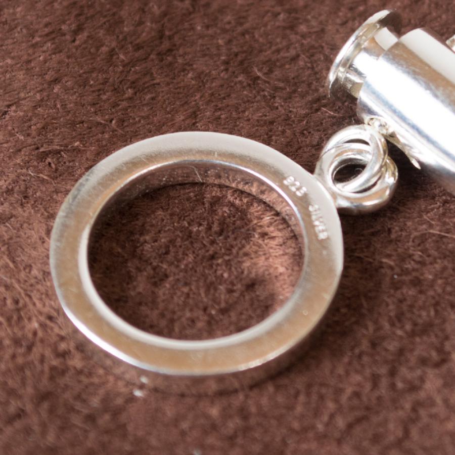 シルバーネックレス リング スネークチェーン メガネホルダー アクセサリー シルバー925 メンズ レディース 男女兼用 エスペラント esperanto EM-769Nの画像