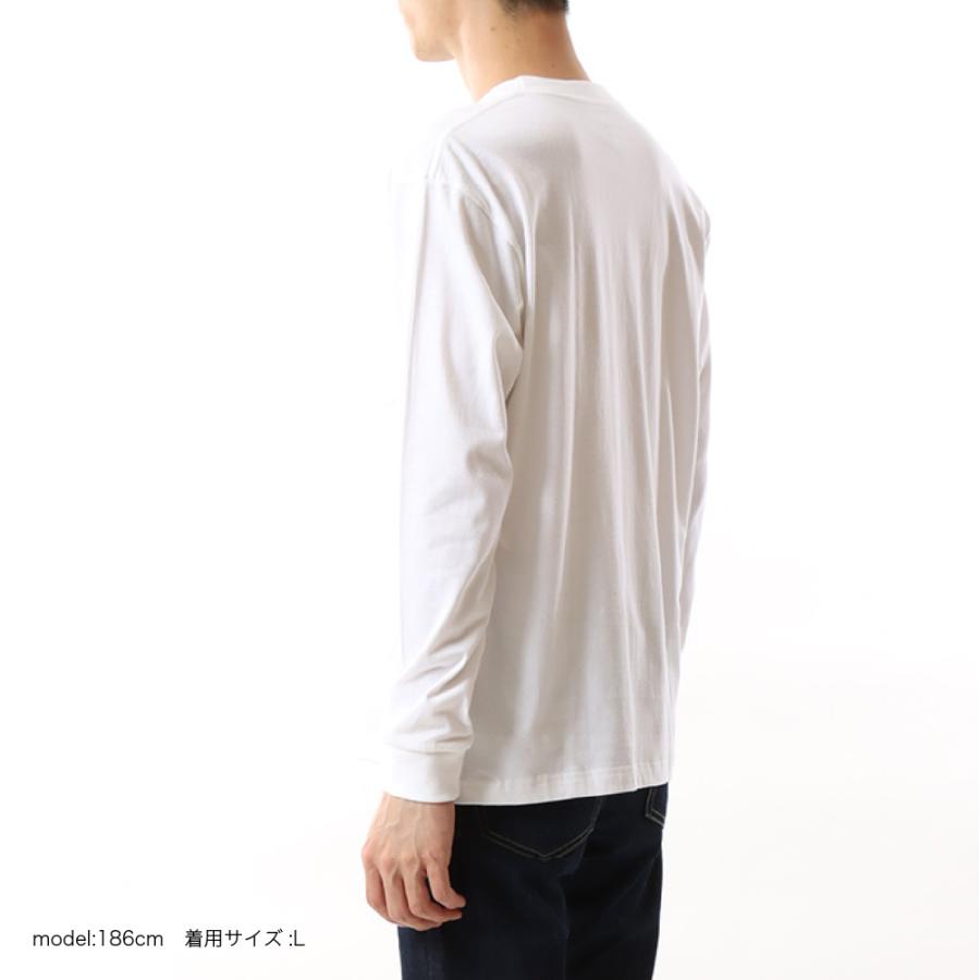 Hanes（ヘインズ） ポケットTシャツ 長袖 ロンT BEEFY-T ビーフィーT