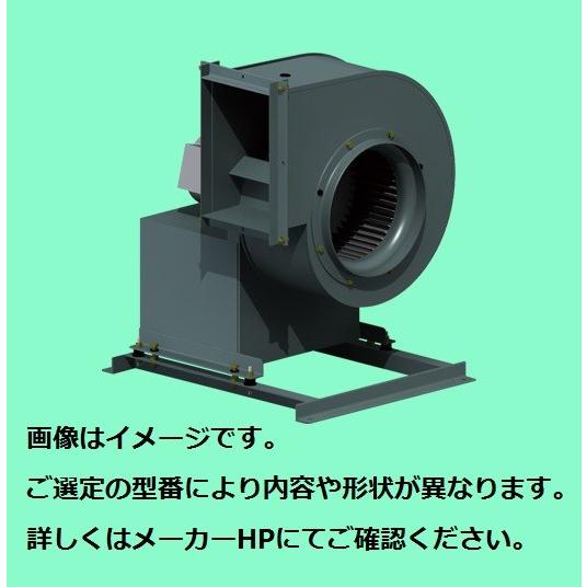 テラル　シロッコファン CLF6-NO.1.5-HOH-S-DI(0.4kW)　TH-R（上部水平吐出右回転）