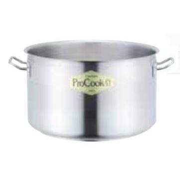 プロクック半寸胴鍋（蓋無） 32cm 美品 18-8 プロクック半寸胴鍋（蓋