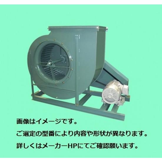 テラル　シロッコファン　CLF2-No.4.5-RS-DI-e(1.5kW)　(床置形)　(屋内仕様)　TH-L（上部水平吐出左回転）