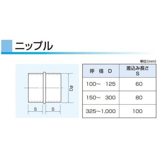 サービス 日本最大の ニップル ステンレス製 250Φ dmscards.com dmscards.com