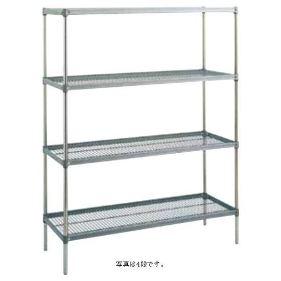 スチールキャニオンシェルフPEC　460シリーズ　柱P1,900　5段　PEC460×1820×1900-5段