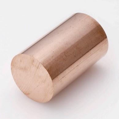 伸銅 タフピッチ銅丸棒 直径 38mm　400 mm