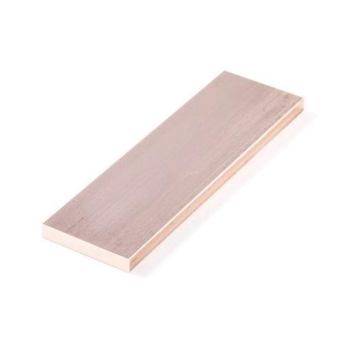 売り出し特注品 伸銅 タフピッチ銅ブスバー(平角棒) 厚さ 15mm × 巾 25mm