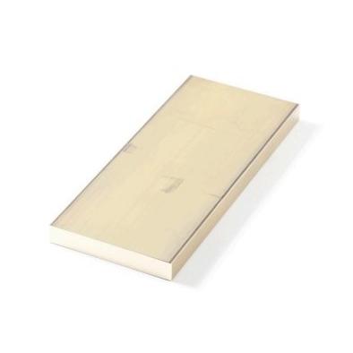 伸銅 快削 真中 平角棒 (押出) 厚さ 20mm × 巾 75mm　950 mm