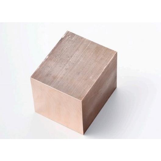 伸銅 タフピッチ銅 四角棒 辺 100mm　50 mm