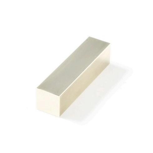 伸銅 快削 真中 四角棒 辺 38mm　650 mm