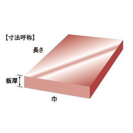 2021年秋冬新作 伸銅 タフピッチ銅 伸銅 四角棒 辺 800 50mm 650 mm mm