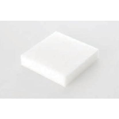 プラスチック POMスーパー 切板（白） 板厚 10mm 150mm×150mm - 材料、資材