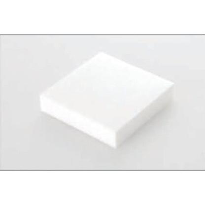 プラスチック PTFE（フッ素樹脂） 切板（白） 板厚 10mm 100mm×100mm 