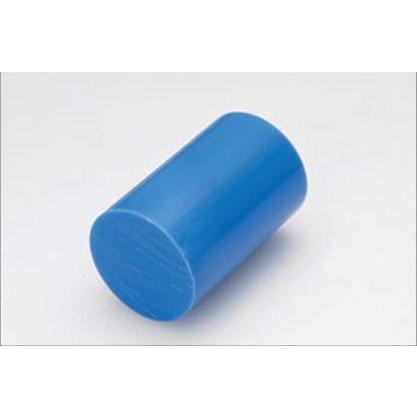 プラスチック MC901 丸棒（青） 直径 35mm 120 mm ナイロン 