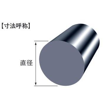 プラスチック POM 丸棒（黒） 直径 80mm 690 mm - 材料、部品