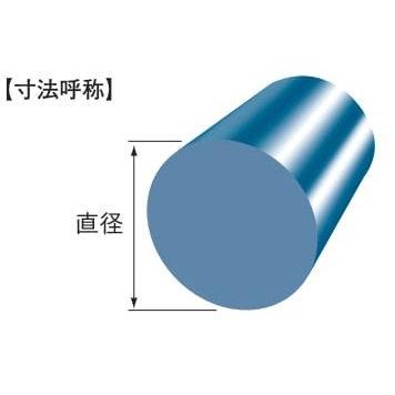 POM  丸棒（青） 直径 【別売り】 80mm　450 mm