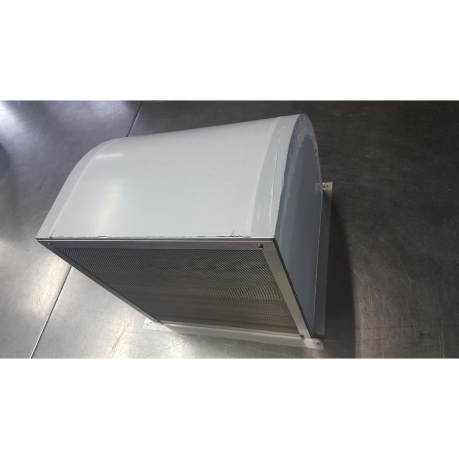 600×600ステンレス製ウェザーカバー丸型 SUS304 1.0t 2B 防虫網 